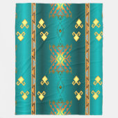 Sun in Winter Fleece Blanket Deken (Voorkant)
