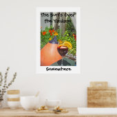 Sun is over de Yardarm Poster (Keuken)