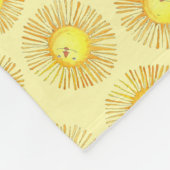 Sun is Shining -  Fleece Deken (Hoek)