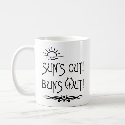 Sun is uit koffiemok (Links)