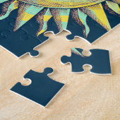 Sun Jigzaag Puzzle Legpuzzel (Zijkant)