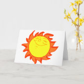 Sun Kaart (Gele Bloem)