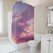 Sun-kast Sky Douchegordijn (In situ)