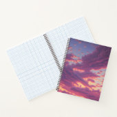 Sun-kast Sky Notitieboek (Binnen)