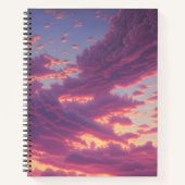 Sun-kast Sky Notitieboek (Voorkant)