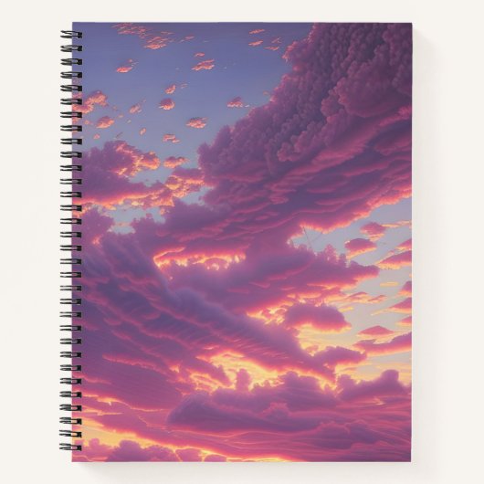 Sun-kast Sky Notitieboek (Voorkant)