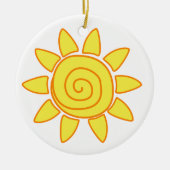 Sun Keramisch Ornament (Voorkant)