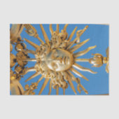 Sun King op Golden gate van Versailles castle Tissuepapier (Voorkant)