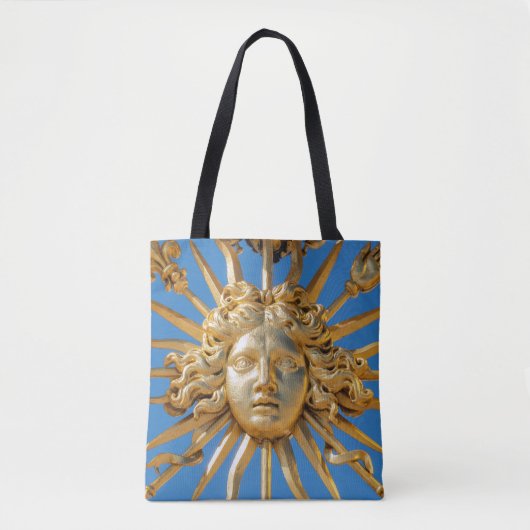 Sun King op Golden gate van Versailles castle Tote Bag (Voorkant)