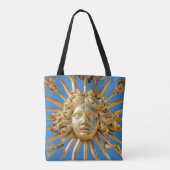 Sun King op Golden gate van Versailles castle Tote Bag (Achterkant)