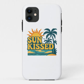 Sun Kissed Aesthetic Mobile Hoesje – Retro Summer 
