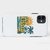 Sun Kissed Aesthetic Mobile Hoesje – Retro Summer  (Achterkant (horizontaal))