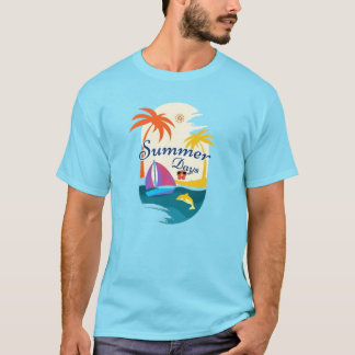 "Sun-Kissed Bliss" Zomer Dagen T-shirt