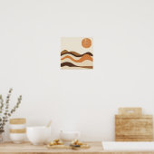 Sun-Kissed Desert Dreams Poster (Keuken)