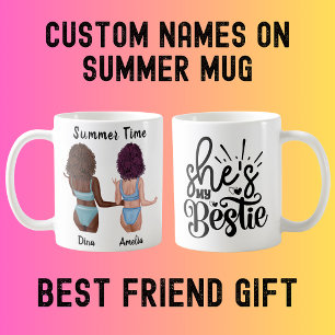 Sun Kissed Friendship: Zomervibes met Mijn Bestie Koffiemok
