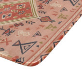 Sun-Kissed Hand-Drawn Moroccan Tribal Art Snijplank (Hoek)