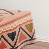 Sun-Kissed Hand-Drawn Moroccan Tribal Art Tafelkleed (Voorbeeld)