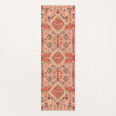 Sun-Kissed Hand-Drawn Moroccan Tribal Art Yogamat (Voorkant)