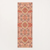 Sun-Kissed Hand-Drawn Moroccan Tribal Art Yogamat (Achterkant)