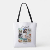 Sun-Kissed Memories Fotocollage Tote Bag (Achterkant)