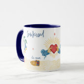 Sun Kissed Mok – grillige oceaan geïnspireerde bek (Voorkant links)