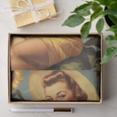 Sun-Kissed Pin-Up: Een ontkoppelingsgenot Tissuepapier (Geschenk)