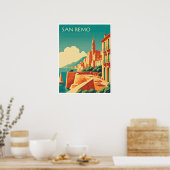 Sun-Kissed San Remo Poster (Keuken)