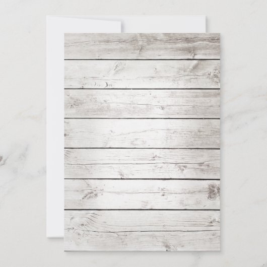 Sun Kissed Sandy Toes Salty Kisses Bruiloft Uitnod Kaart (Achterkant)