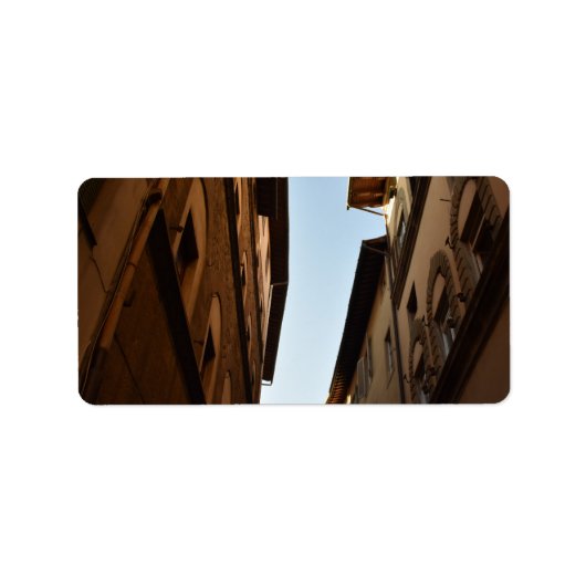 Sun-kissed Street Etiket (Voorkant)