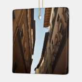 Sun-kissed Street Keramisch Ornament (Links)