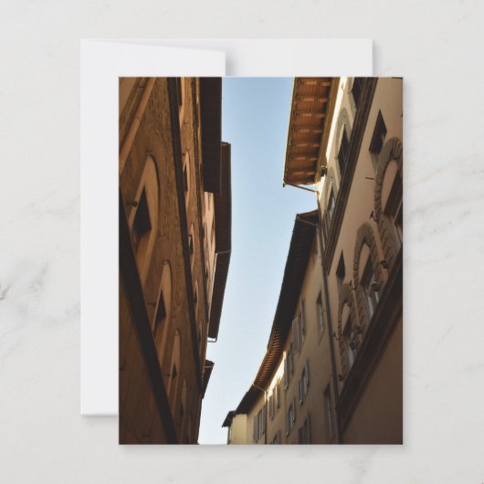 Sun-kissed Street RSVP Kaartje (Voorkant)