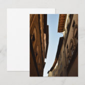 Sun-kissed Street RSVP Kaartje (Voorkant / Achterkant)