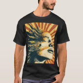 Sun-Kissed Vibes" "Chasing Zonsondergangen" "Solar T-shirt (Voorkant)