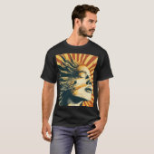 Sun-Kissed Vibes" "Chasing Zonsondergangen" "Solar T-shirt (Voorkant volledig)