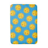 Sun Kisses Emoji, Sun Print Badmat (Voorkant Verticaal)