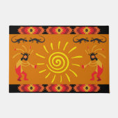 Sun Kokopelli Southwest Doormat Deurmat (Voorkant)
