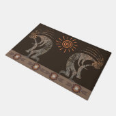 Sun Kokopelli Southwest Doormat Deurmat (Schuin)