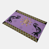 Sun Kokopelli Southwestern Doormat Deurmat (Schuin)