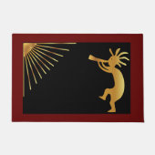 Sun Kokopelli Southwestern Doormat Deurmat (Voorkant)
