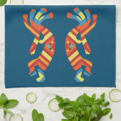 Sun Kokopelli Zuidwestelijke Keukenhanddoek (Gevouwen)