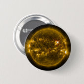 Sun-kracht Ronde Button 5,7 Cm (Voorkant /achterkant)