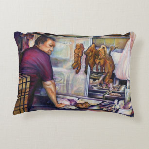 Sun Kust Chicken, Singapore Decoratief Kussen