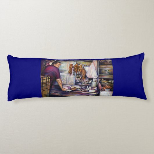 Sun Kust Chicken, Singapore Lichaamskussen (Achterkant)