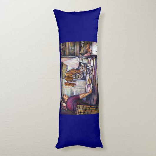 Sun Kust Chicken, Singapore Lichaamskussen (Achterkant (Verticaal))