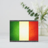 Sun kust Italy Flag Briefkaart (Staand voorkant)