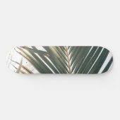 Sun Kust Palm Leaf #1 #tropical #wall #art Persoonlijk Skateboard (Horizontaal)