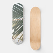 Sun Kust Palm Leaf #1 #tropical #wall #art Persoonlijk Skateboard (Voorkant)