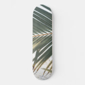 Sun Kust Palm Leaf #1 #tropical #wall #art Persoonlijk Skateboard (Voorkant)