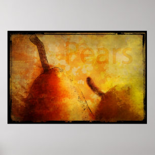 Sun kust Pears Art Print