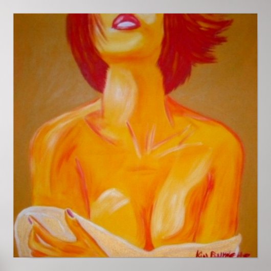 Sun Kust, Poster, sinaasappel, leven, aanbidding,  Poster (Voorkant)